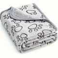 Puppy Blanket — Ultra-Soft Paw Print Pet Blanket for Dogs & Cats