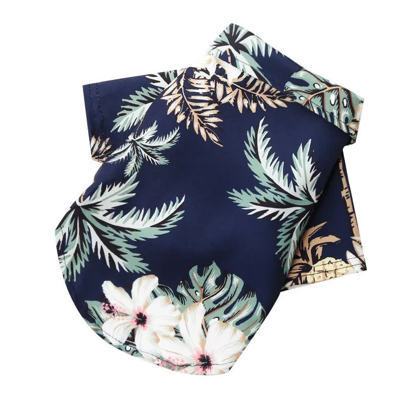 Hawaiian Dog Shirt — Summer Beach Style Pet Clothing for Dogs