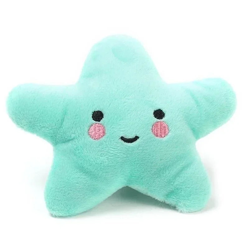 Plush Star Squeaky Dog Toy — Soft Chew & Play Toy for Puppies & Small Dogs | TS2K Puppies