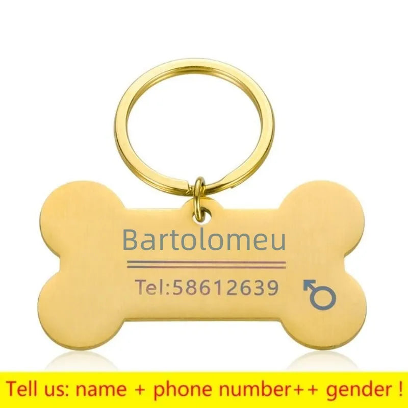 Personalized Pet Name Tag