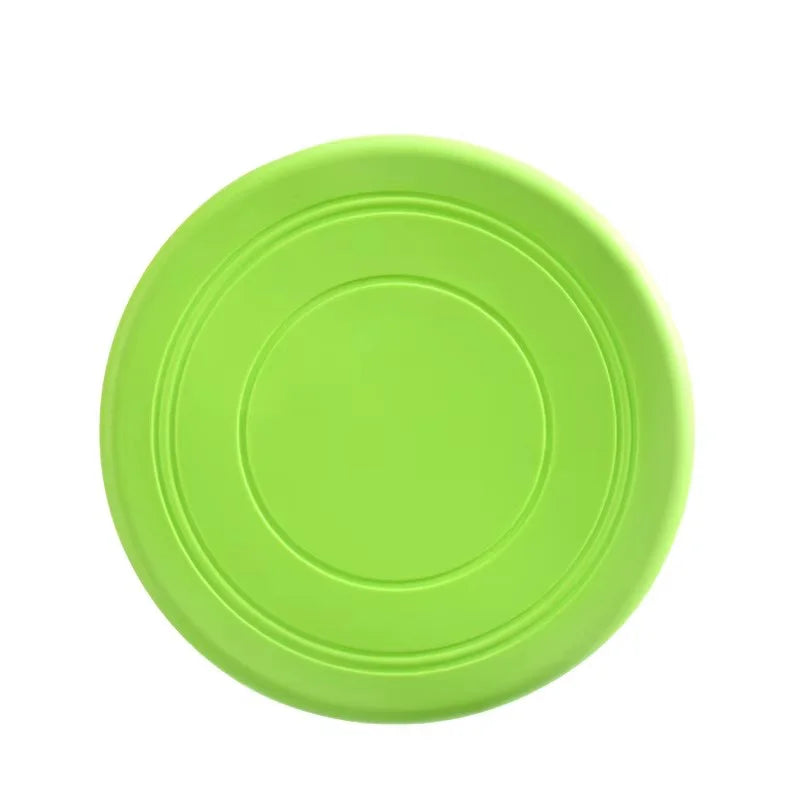Soft Rubber Dog Frisbee — Tear-Resistant Flying Disc for Fetch & Training | TS2K Puppies