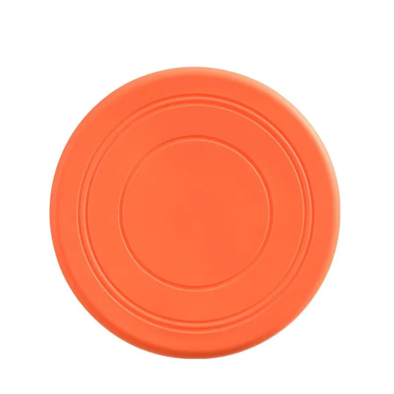 Soft Rubber Dog Frisbee — Tear-Resistant Flying Disc for Fetch & Training | TS2K Puppies