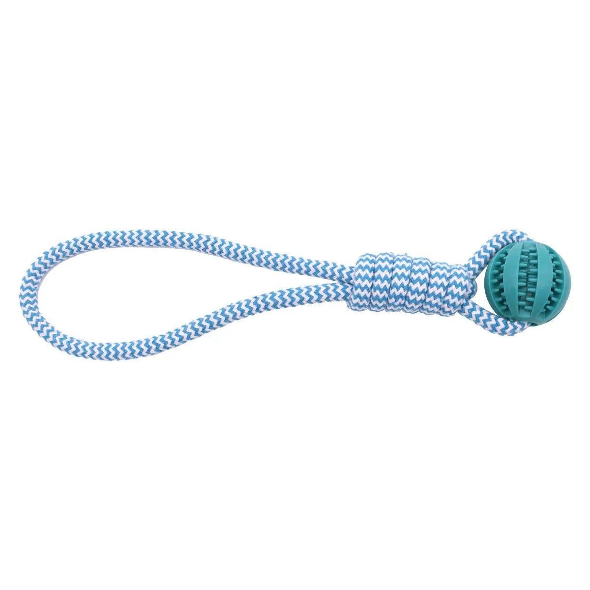Rope Tug Toy for Dogs — 15" Teeth-Cleaning Chew & Tug-of-War Trainer | TS2K Puppies