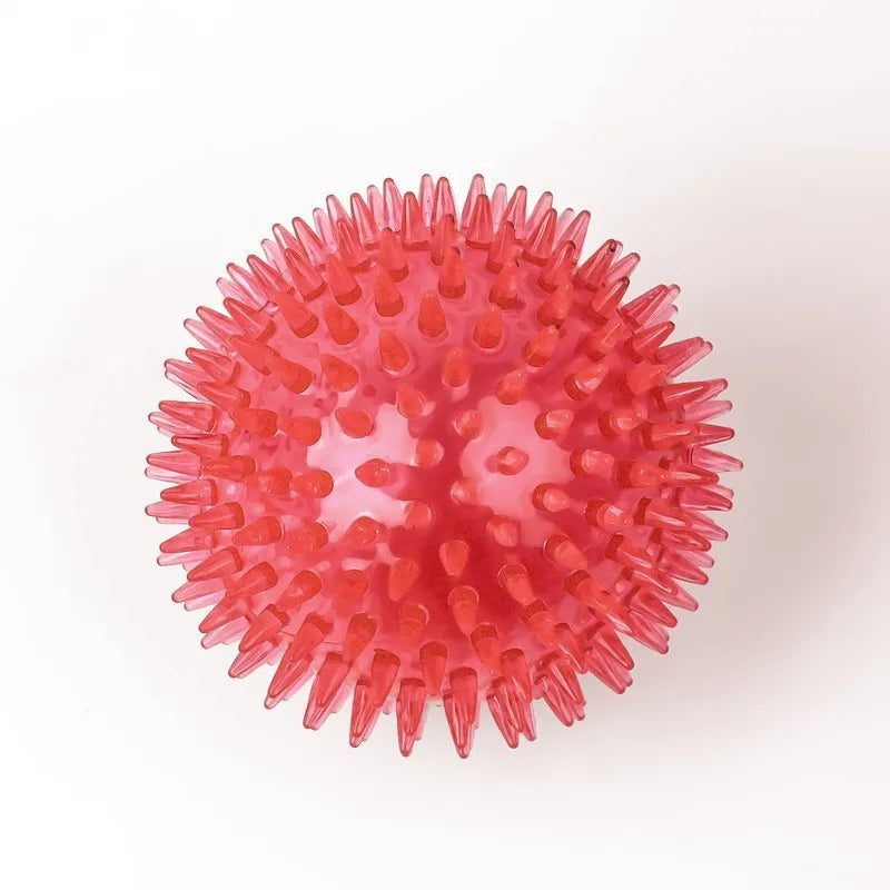 Puppy Squeaky Ball Toy Set — 3-Piece Rubber Chew & Fetch Bundle | TS2K Puppies