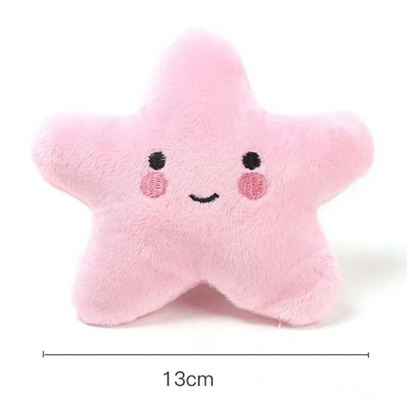 Plush Star Squeaky Dog Toy — Soft Chew & Play Toy for Puppies & Small Dogs | TS2K Puppies
