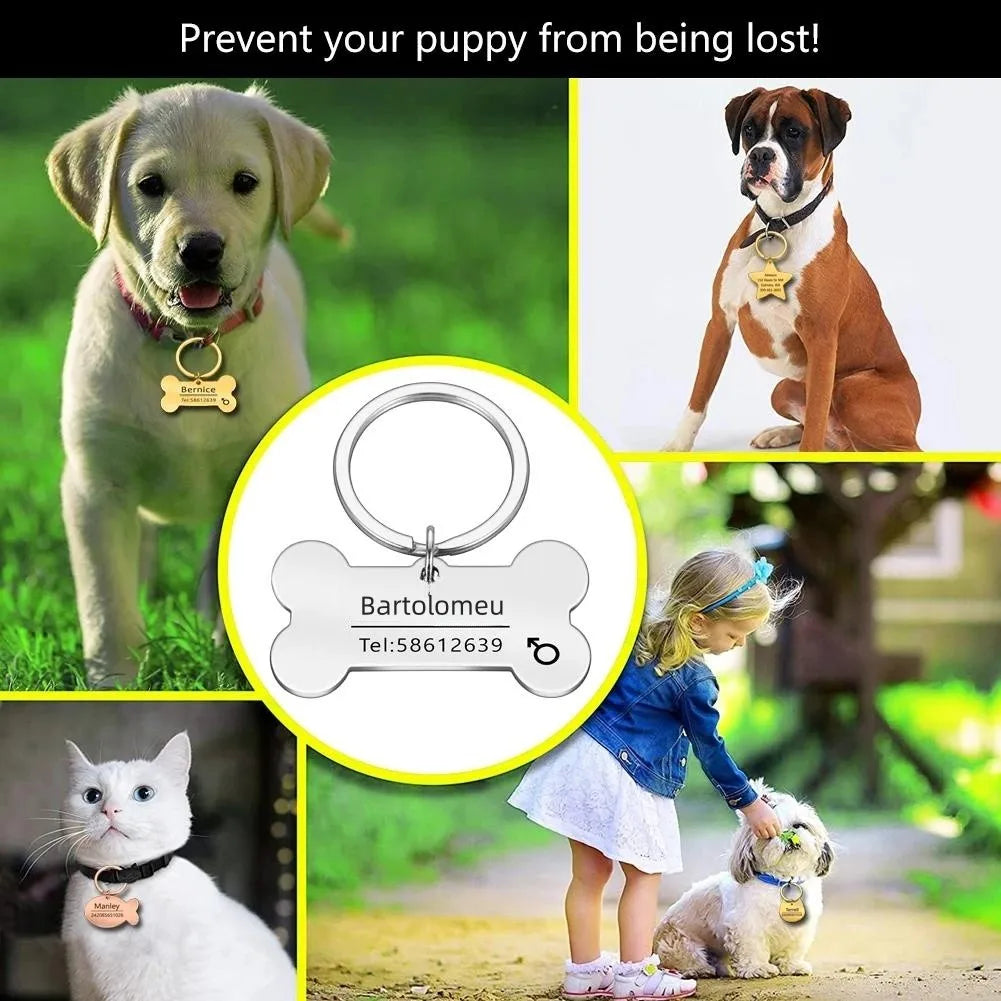 Personalized Pet Name Tag