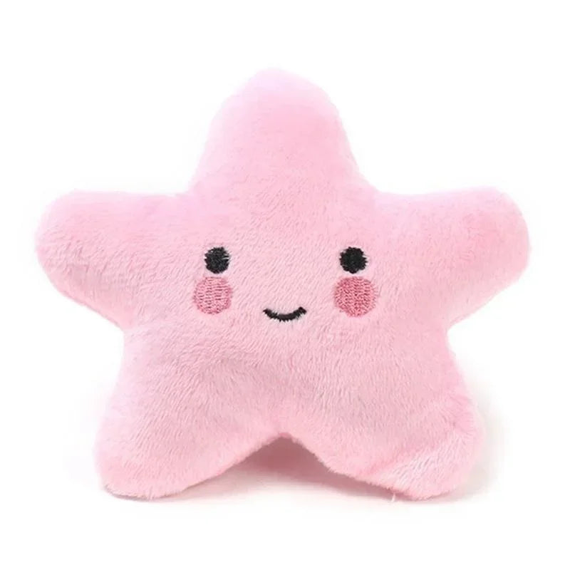 Plush Star Squeaky Dog Toy — Soft Chew & Play Toy for Puppies & Small Dogs | TS2K Puppies
