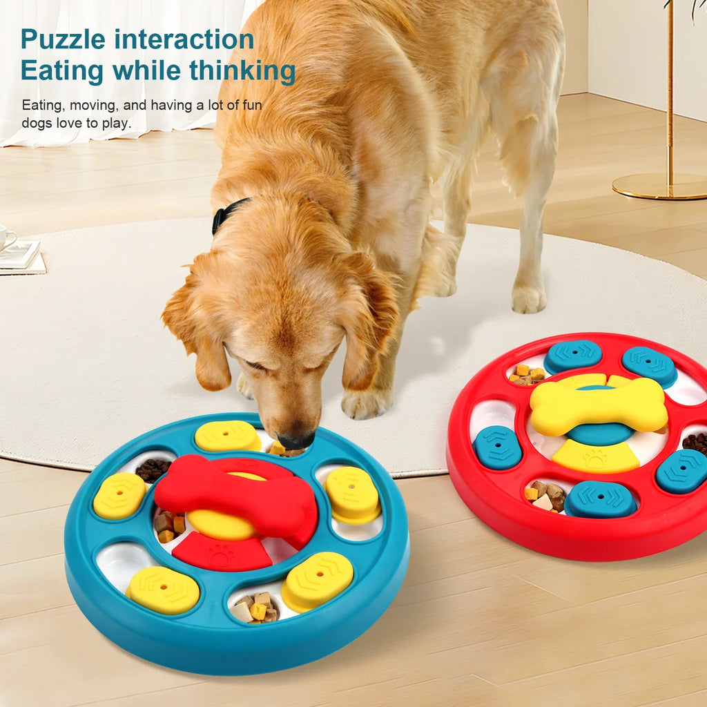 Dog Puzzle Slow Feeder — Interactive IQ Food Dispenser & Lick Mat | TS2K Puppies