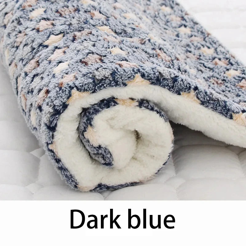 Flannel Pet Sleeping Mat & Dog Bedding