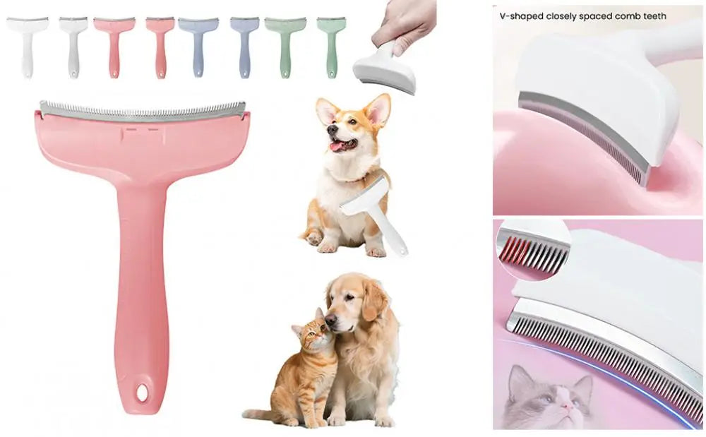 TS2K Puppies Slicker Brush & Deshedding Tool