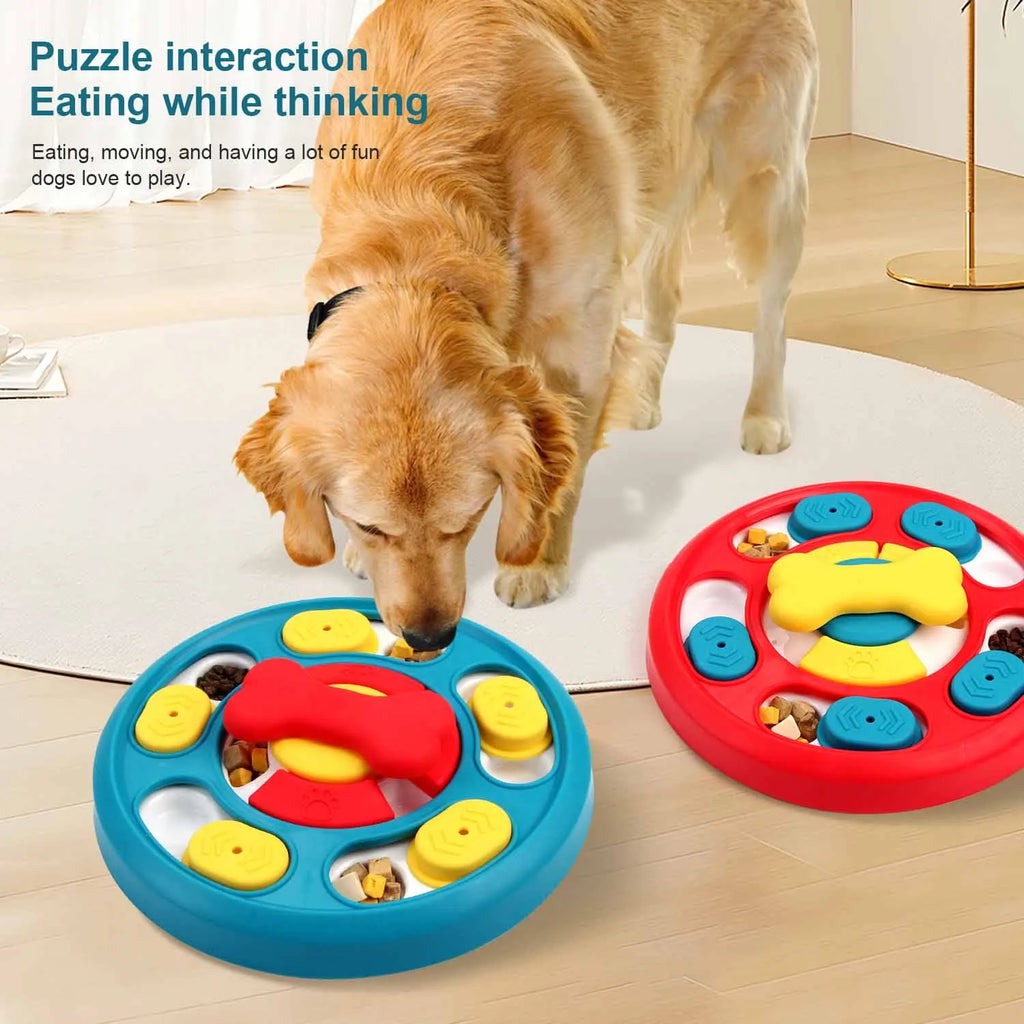 Dog Puzzle Slow Feeder — Interactive IQ Food Dispenser & Lick Mat | TS2K Puppies