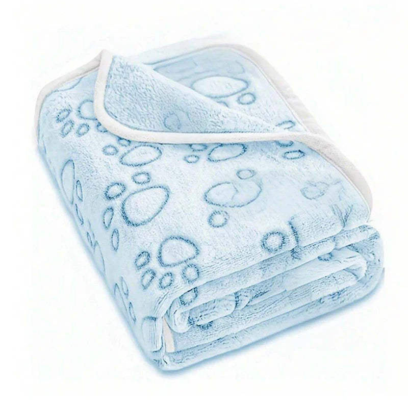 Puppy Blanket — Ultra-Soft Paw Print Dog Blanket