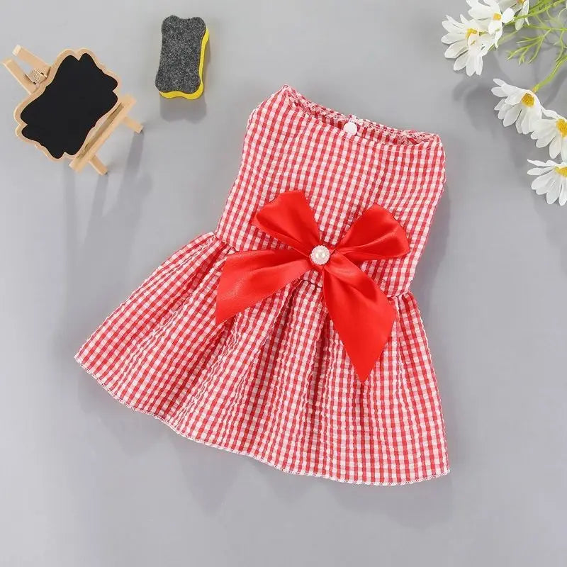 TS2K Puppies Flower Princess Dog Dress