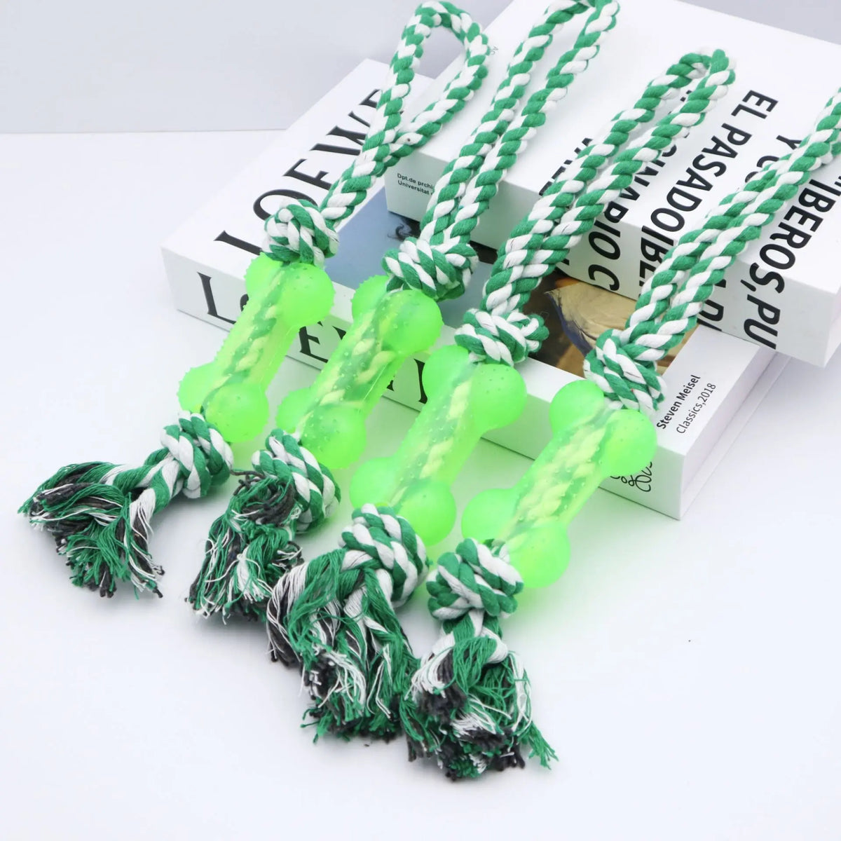 Cotton Rope Knot Dog Toy — Durable Teeth-Cleaning Chew & Tug Toy | TS2K Puppies