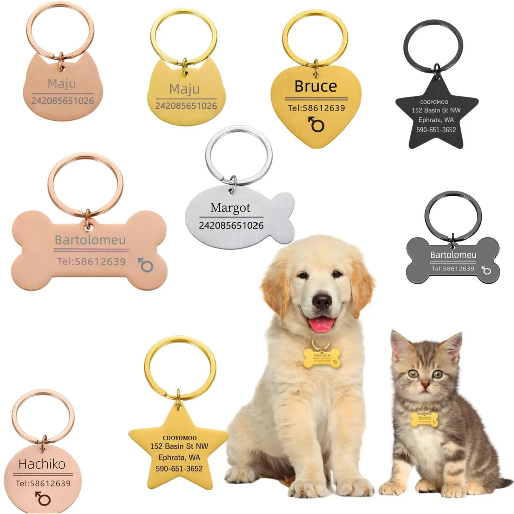 Personalized Pet Name Tag