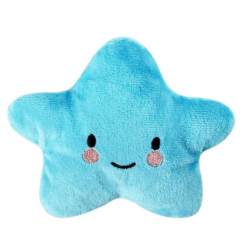 Plush Star Squeaky Dog Toy — Soft Chew & Play Toy for Puppies & Small Dogs | TS2K Puppies