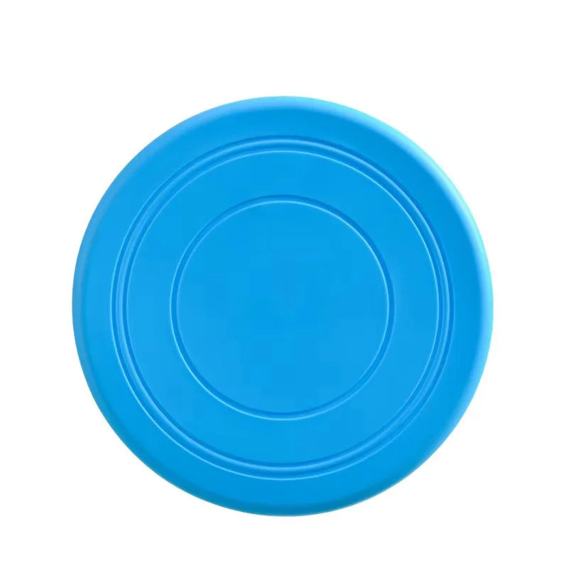 Soft Rubber Dog Frisbee — Tear-Resistant Flying Disc for Fetch & Training | TS2K Puppies
