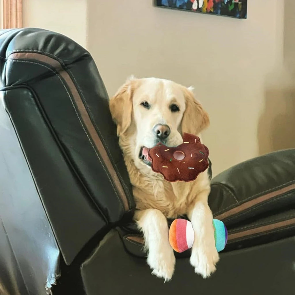 Puppy Toy Set — 7-Piece Plush, Squeaky & Chew Bundle