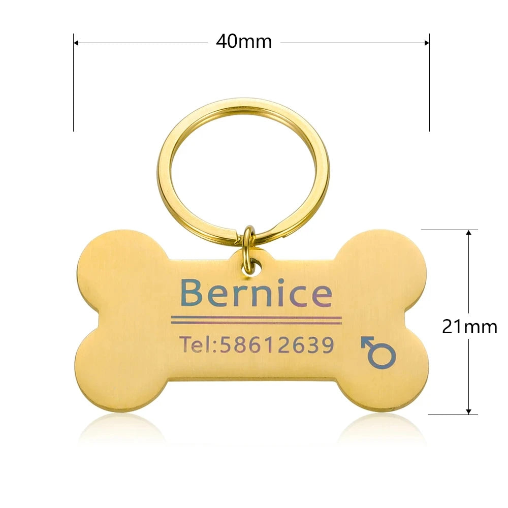 Personalized Pet Name Tag