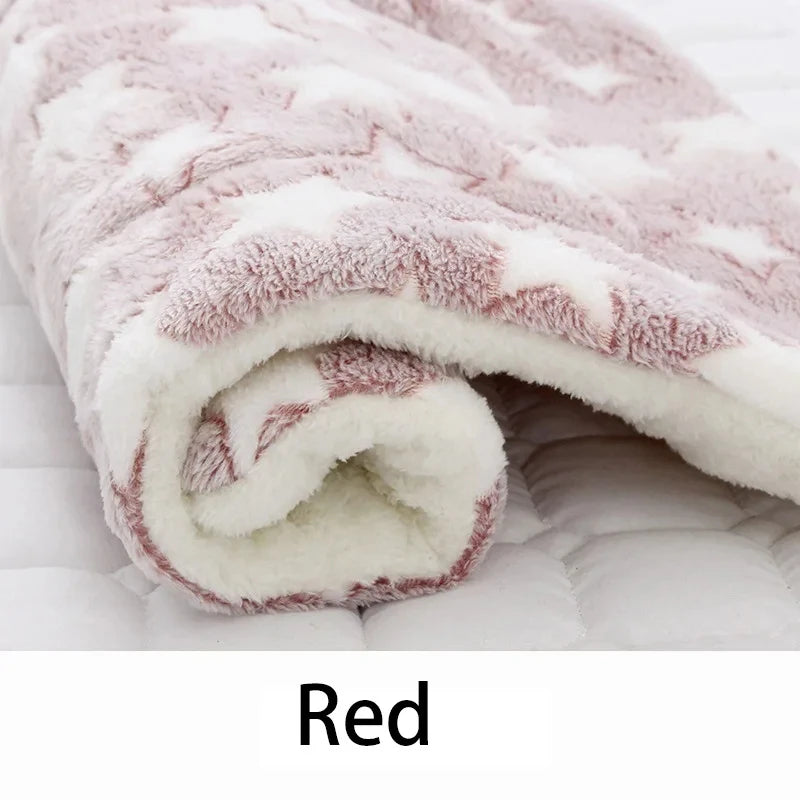 Flannel Pet Sleeping Mat & Dog Bedding