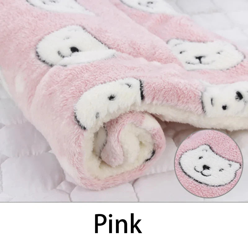 Flannel Pet Sleeping Mat & Dog Bedding