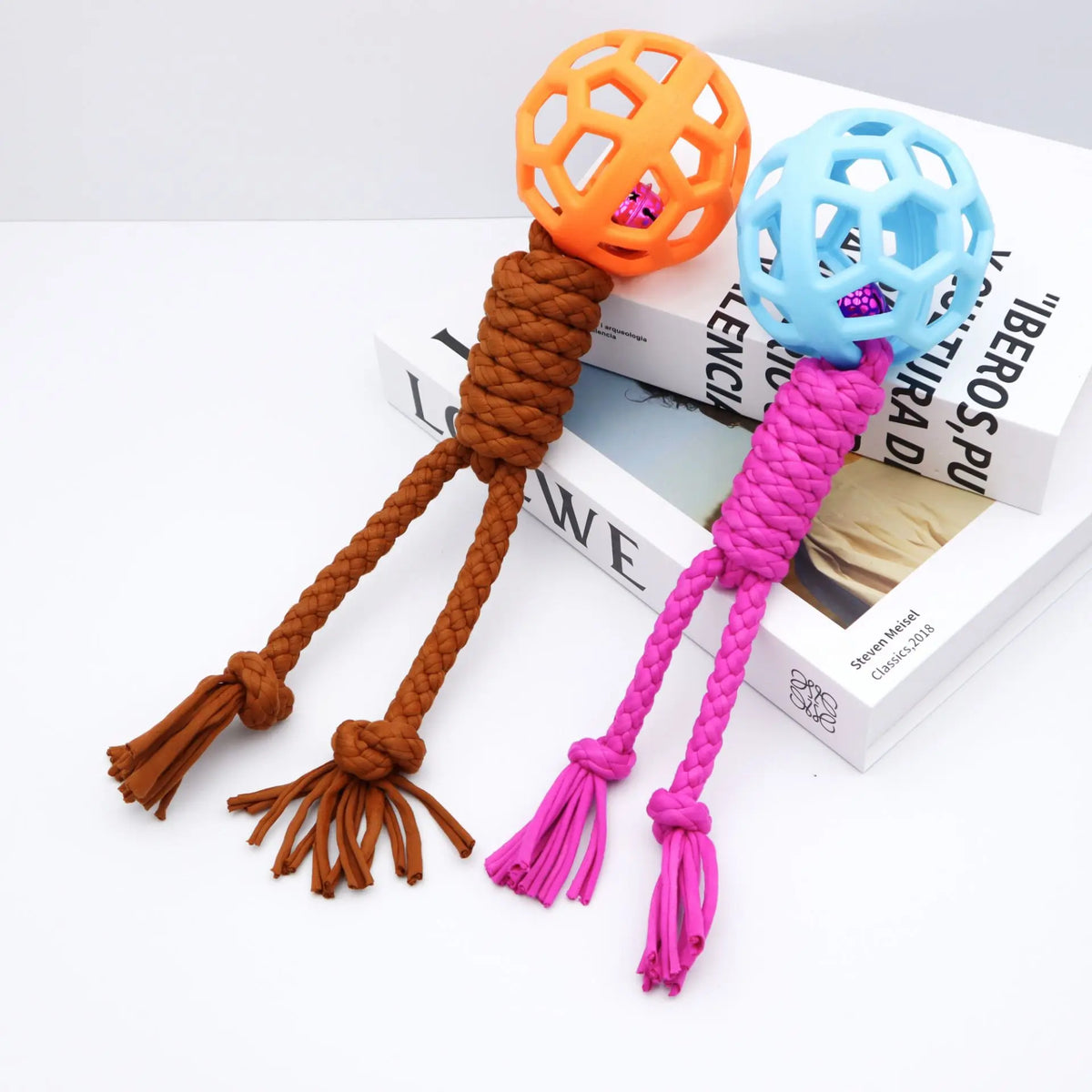 Cotton Rope Knot Dog Toy — Teeth Cleaning Chew & Tug Toy | TS2K Puppies