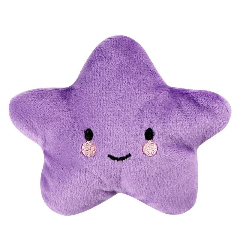 Plush Star Squeaky Dog Toy — Soft Chew & Play Toy for Puppies & Small Dogs | TS2K Puppies