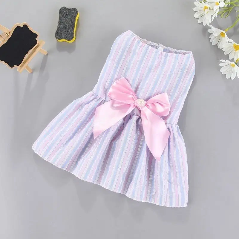 TS2K Puppies Flower Princess Dog Dress