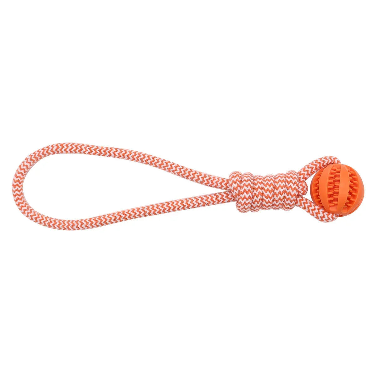 Rope Tug Toy for Dogs — 15" Teeth-Cleaning Chew & Tug-of-War Trainer | TS2K Puppies