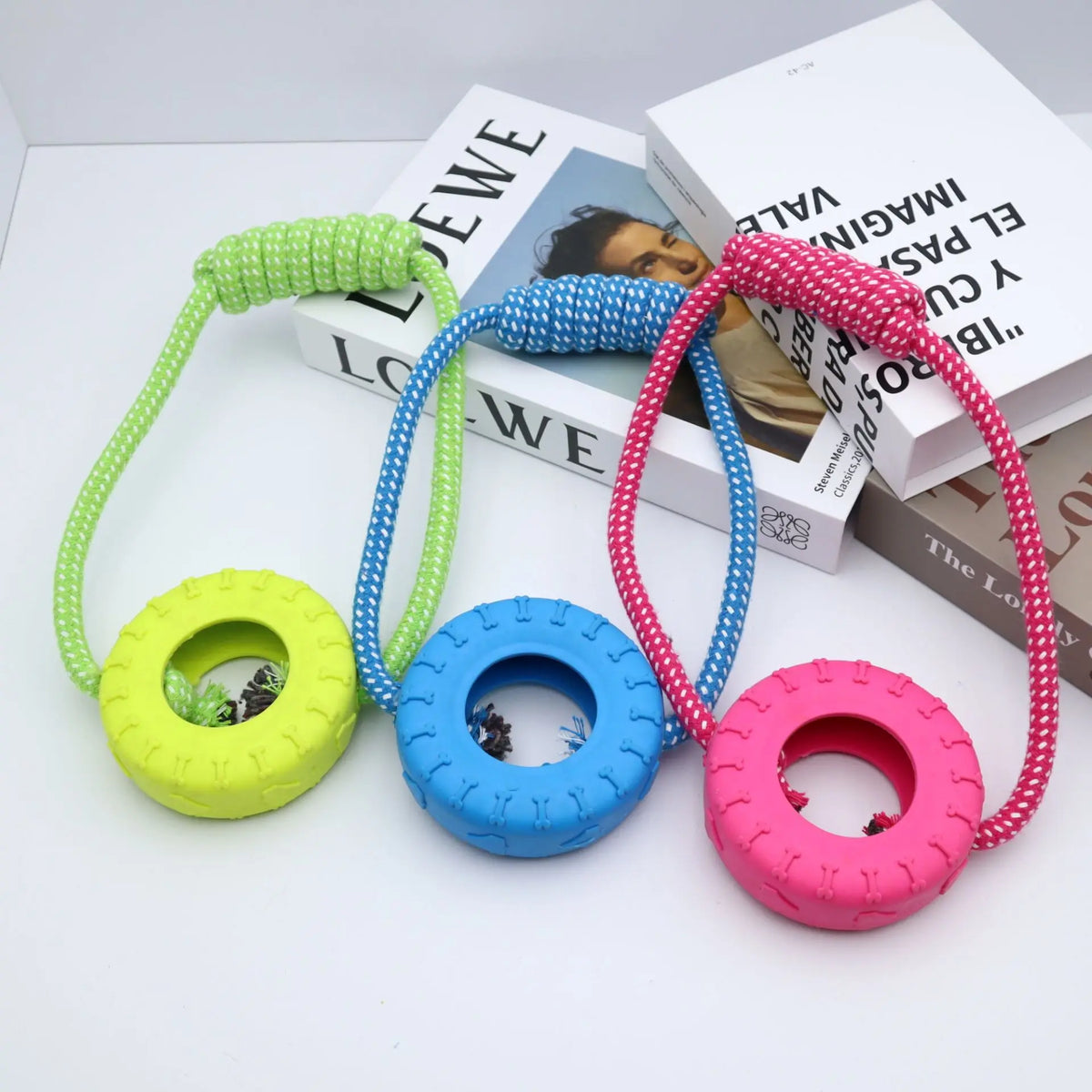 Cotton Rope Knot Dog Toy — Teeth Cleaning Chew & Tug Toy | TS2K Puppies