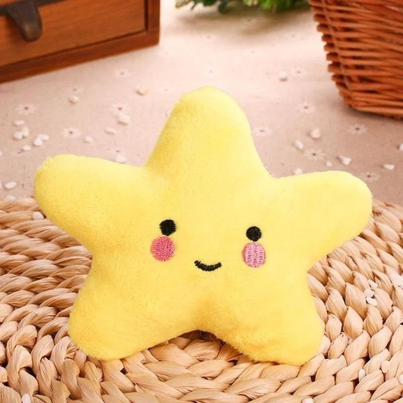 Plush Star Squeaky Dog Toy — Soft Chew & Play Toy for Puppies & Small Dogs | TS2K Puppies