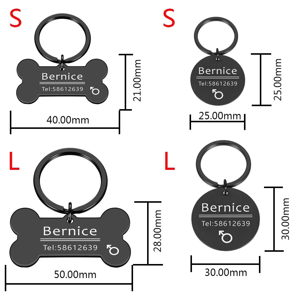 Personalized Pet Name Tag