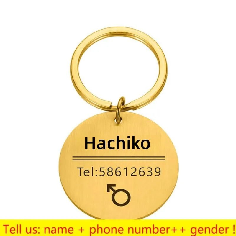 Personalized Pet Name Tag