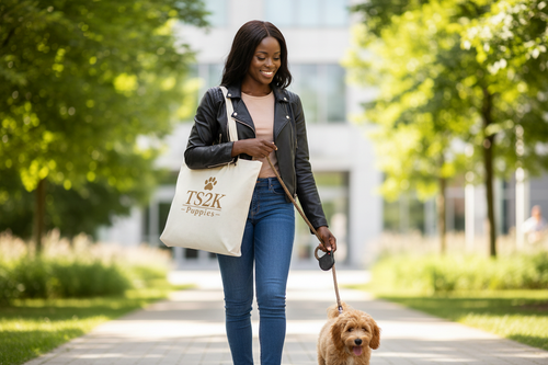 Canvas Tote Bag - Paw Logo Eco Shopper