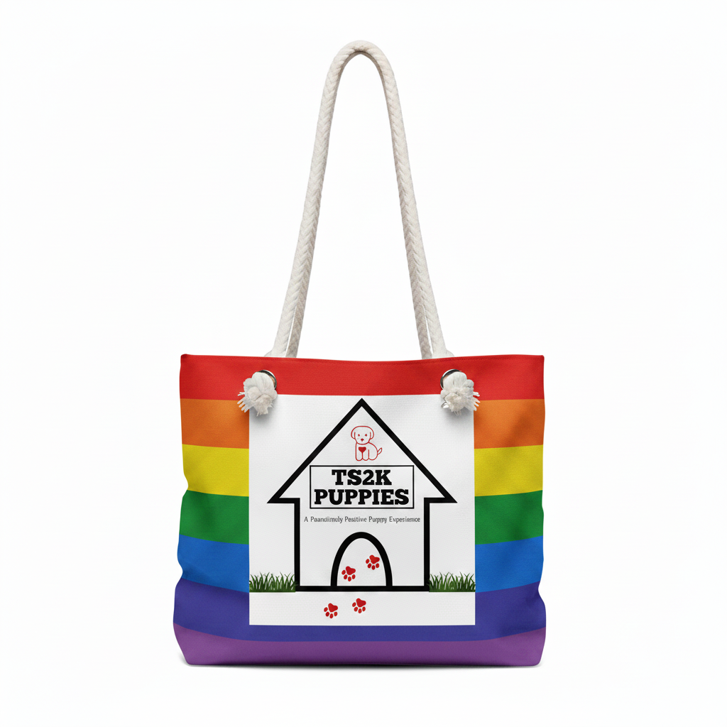 Rainbow Tote Bag - Corrected